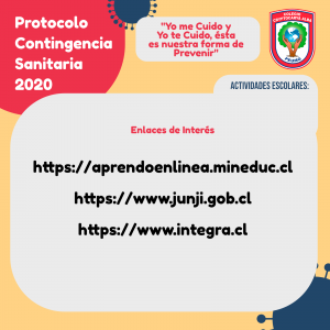 Read more about the article Protocolo Contigencia 2020: Educación