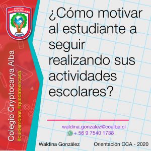 Read more about the article ¿Cómo motivar al estudiante a seguir realizando sus actividades escolares?