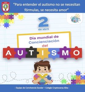 Read more about the article Día Mundial sobre la Concientización del Autismo