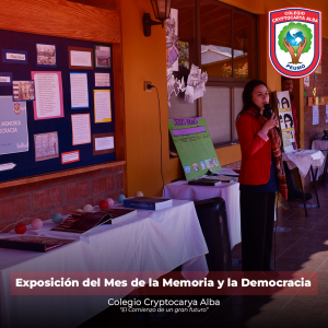 Read more about the article Exposición Mes de la Memoria y la Democracia