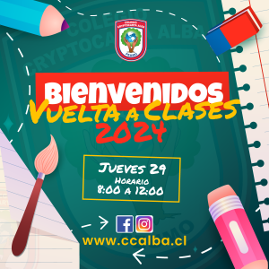 Read more about the article ¡Bienvenidos al Año Escolar 2024 en el Colegio Cryptocarya Alba de Peumo!