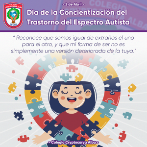 Read more about the article Día de la Concientización del Trastorno del Espectro Autista